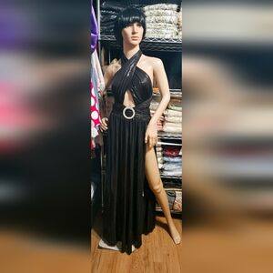 L'atiste Sexy Black Bodysuit Dress Brandnew with tag